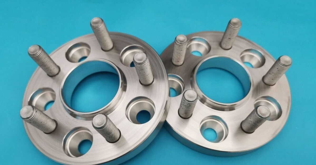 2-Pack 25mm Wheel Spacers For Ford Focus – 5x108 PCD, M12x1.5 Thread, Hub Centric 63.4mm, Billet Aluminum Fit For MK2/MK3/RS/ST
